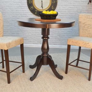 Bella 30" Round Top Bar Height Dining Table