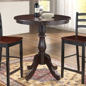 Bella 36" Round Top Bar Height Dining Table