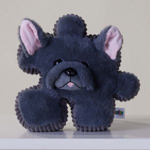 9" Zeus Dog Pluzzles Plush