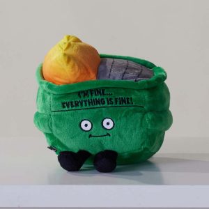 Punchkins I'm Fine Dumpster Fire Plush
