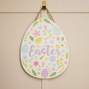 Wood Egg Easter Wall Decor