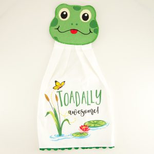 Frog Topper Towel