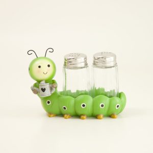 Caterpillar Salt and Pepper Set
