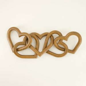 Wooden Heart Chainlinks