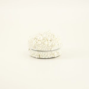 Small Pearl Round Box