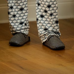 Black Sparkle Clogs