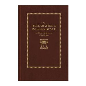 The Declaration Of Independence - Large Print Book