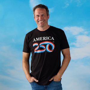 America 250 Black Tee